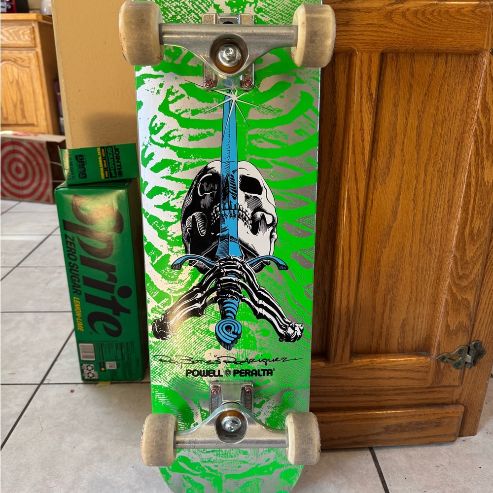 Powell Peralta Green Skateboard Deck